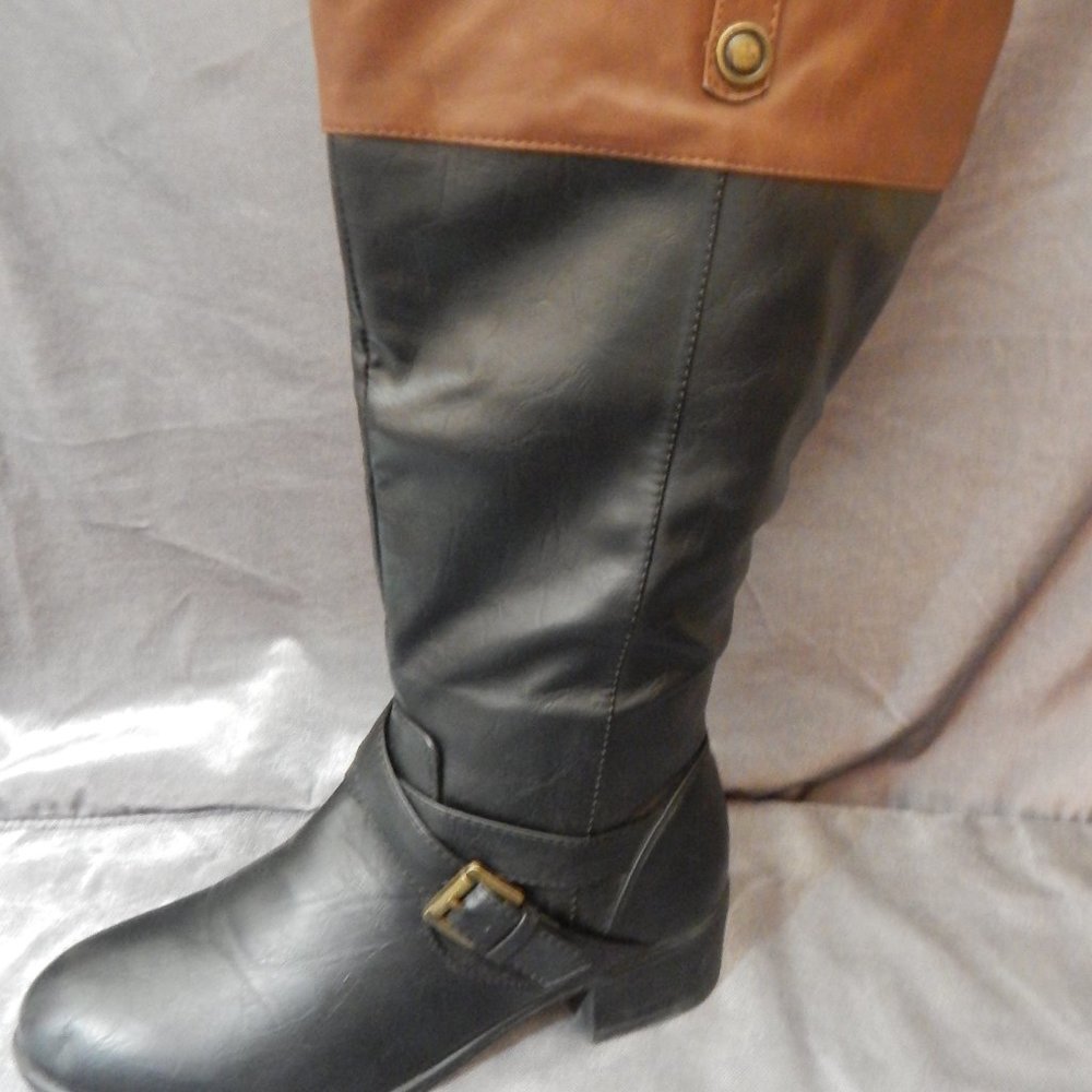 Avenue Lacey Wide Calf Riding Boots